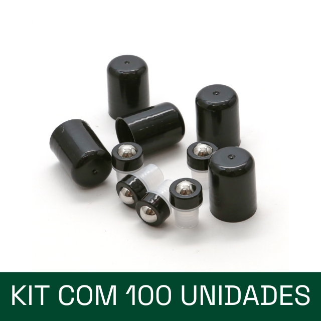 Adaptador rollon PREMIUM para frascos com rosca 18 mm - (kit ou unidade)