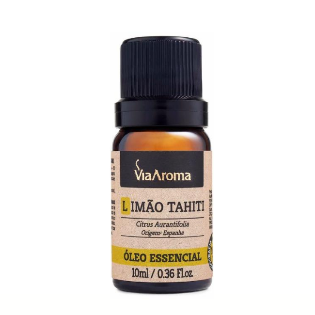 Óleo Essencial de Limão Tahiti 10 ml - 100% puro